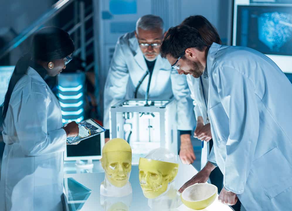 RSD engineers collaborating on a customizable anthropomorphic phantom solution